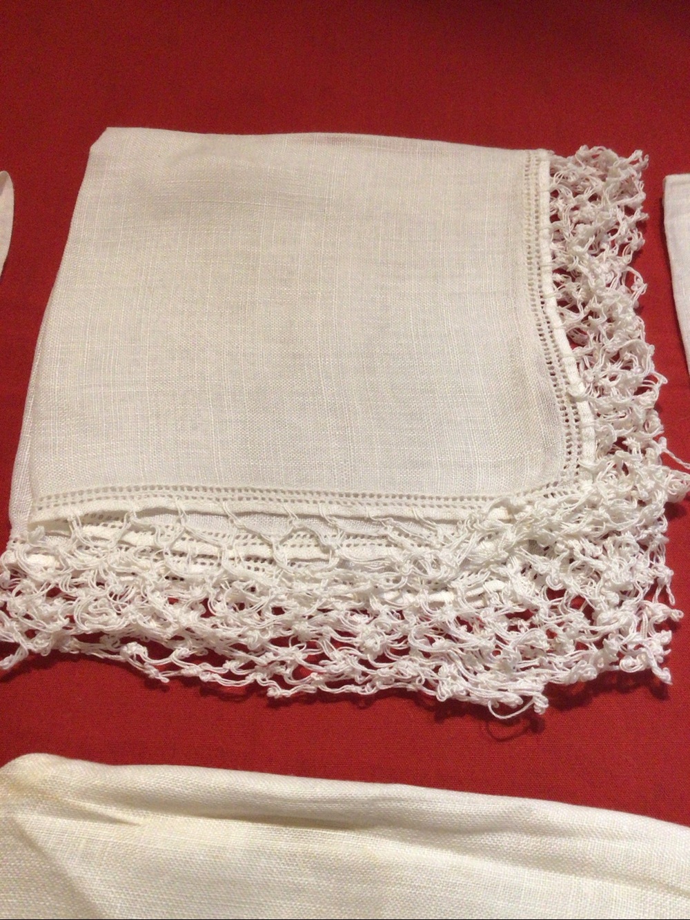 Vintage Lot 12 White Handkerchiefs Hankies Clean - Picture 7 of 8